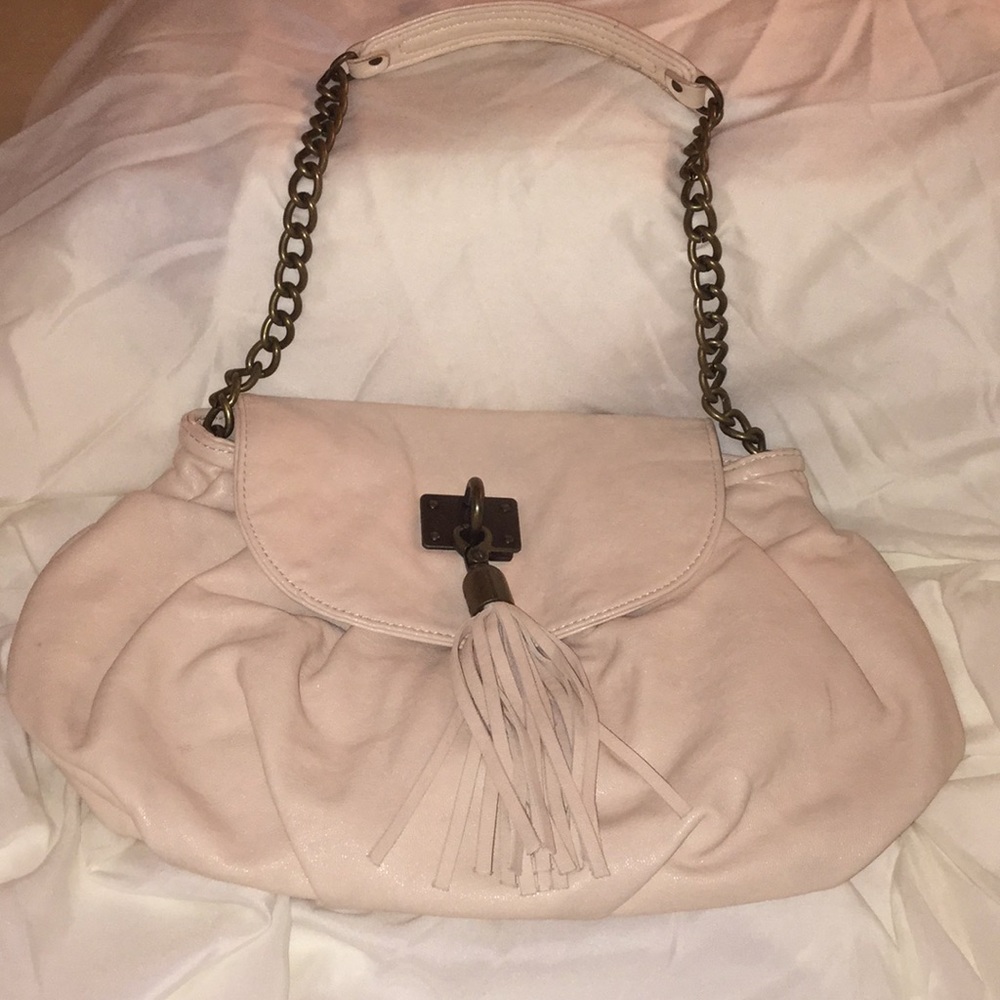 Mark small cream hand bag